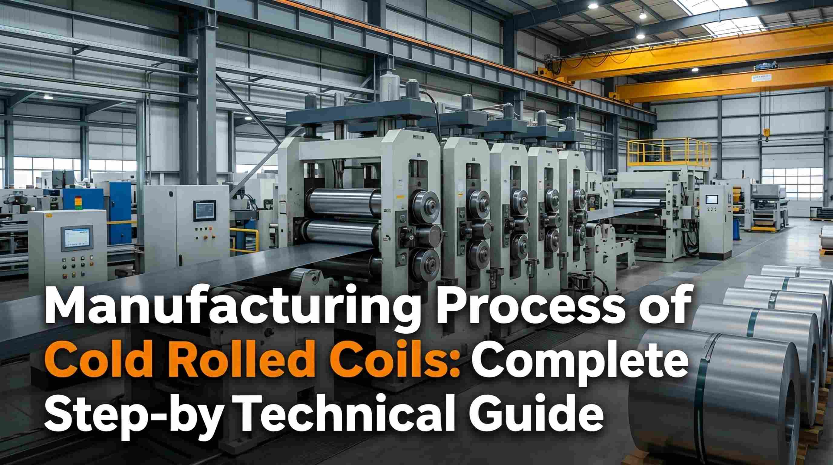 Manufacturing Process of Cold Rolled Coils: Complete Step-by-Step Technical Guide
