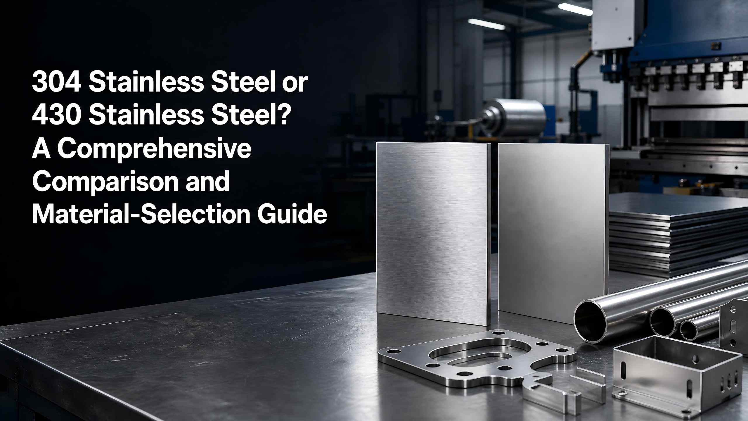 304 Stainless Steel or 430 Stainless Steel? A Comprehensive Comparison and Material‑Selection Guide