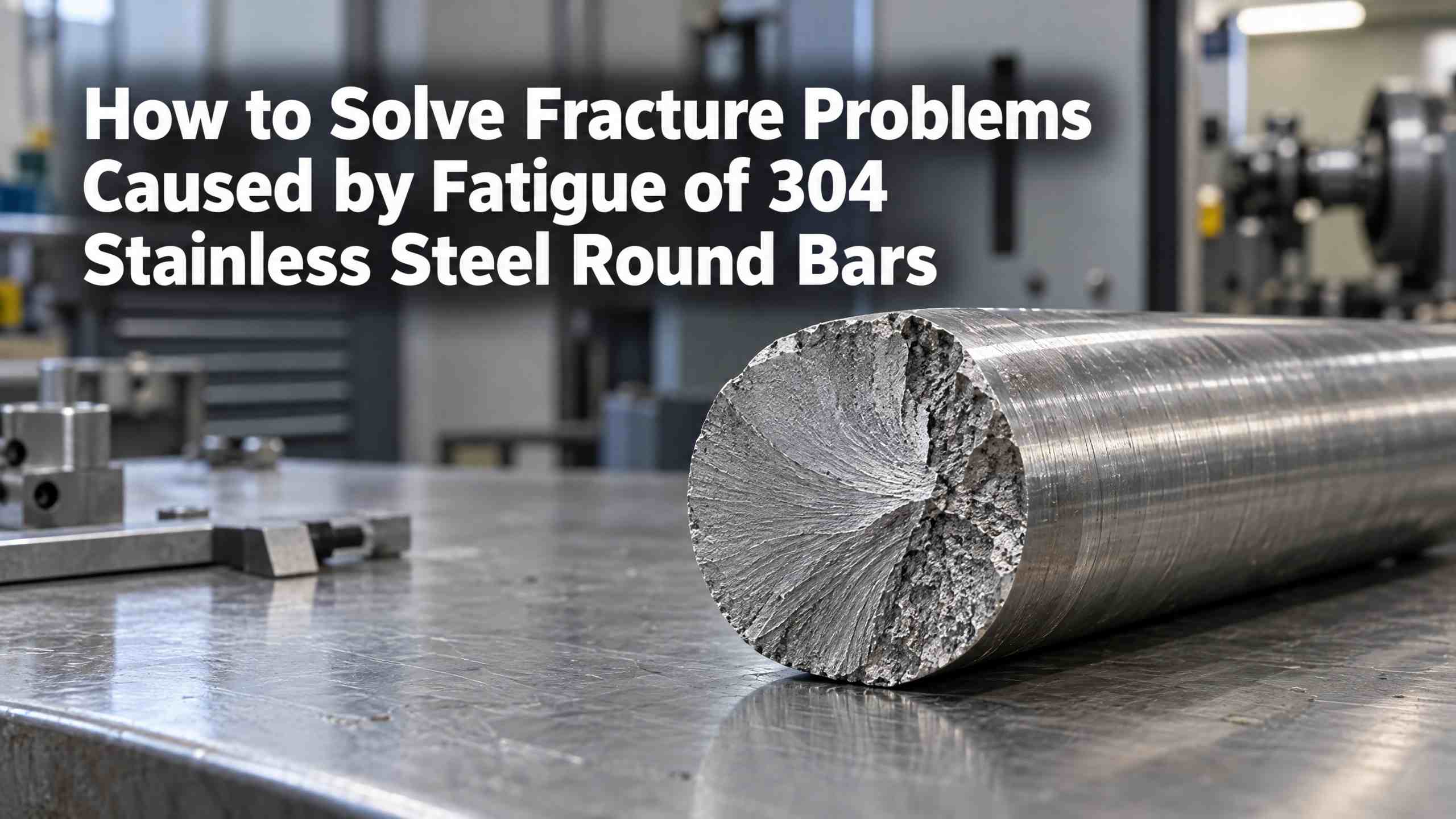 How to Solve Fracture Problems Caused by Fatigue of 304 Stainless Steel Round Bars
